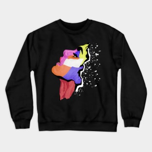 Dreams Without Color (Abstract) Crewneck Sweatshirt